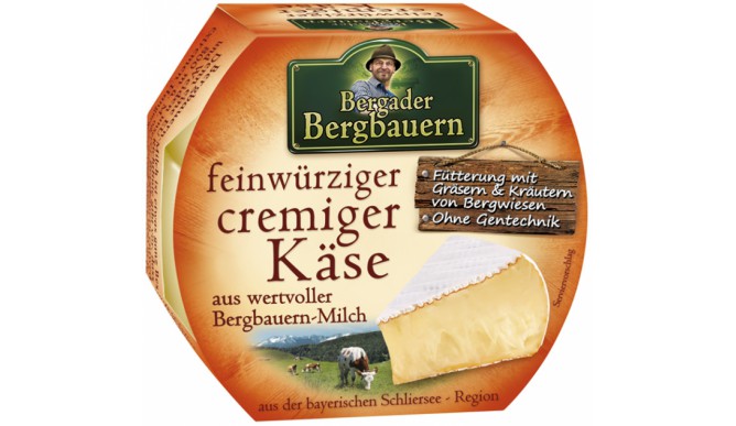 Bergbauern-Käse Bergader - Käseweb feinwürziger